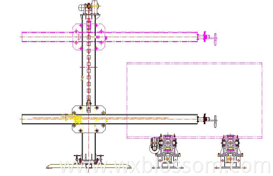 Welding Column Boom Machine